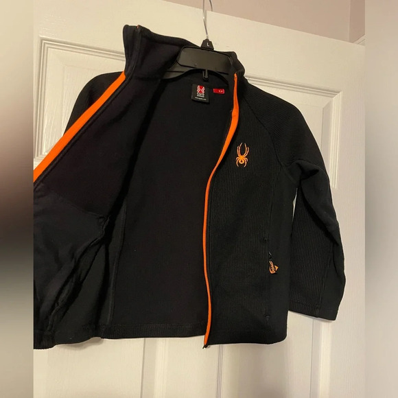Spyder core zip up sweater kids size S - Picture 3 of 5